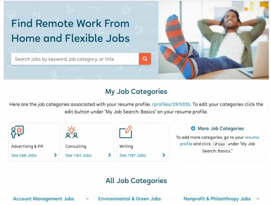 Job Postings FlexJobs