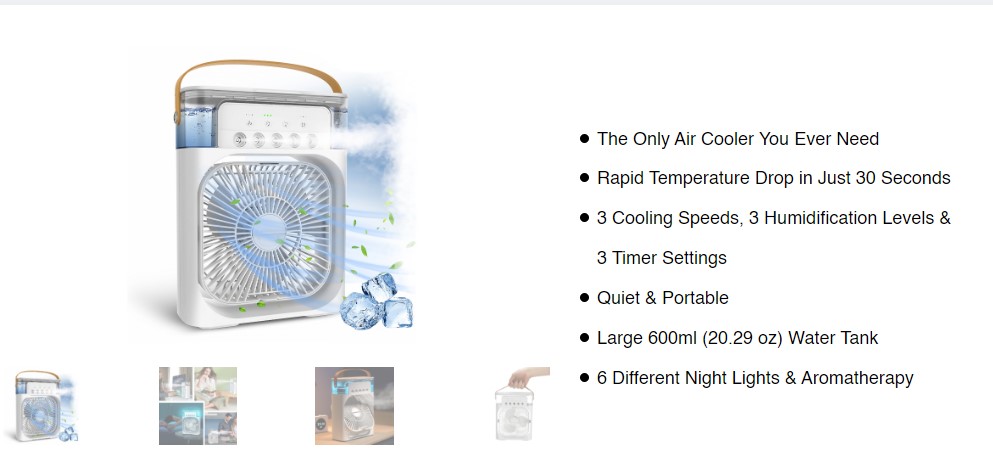 FreezeBreeze Portable AC Benefits
