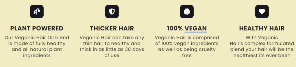 Veganic Natural Hair Oil offers