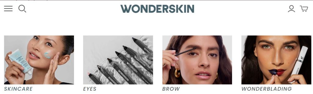 Wonderskin.com offers