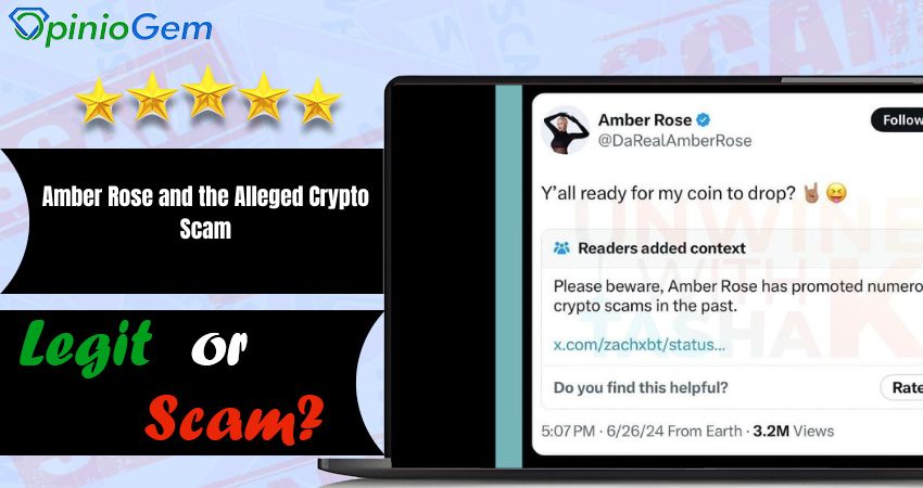 Amber Rose and the Alleged Crypto Scam