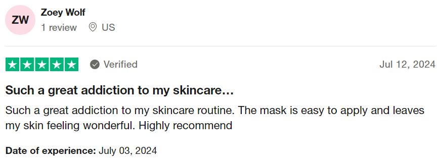 Coco Beauty Collagen Mask Review Trustpilot