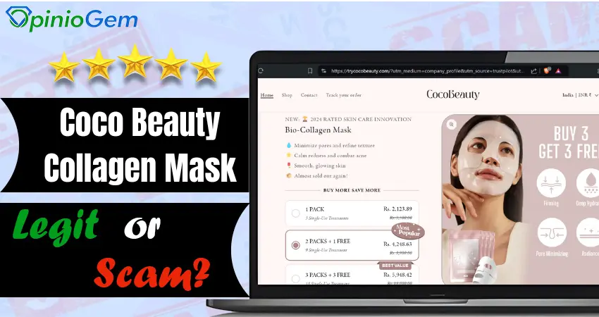 Coco Beauty Collagen Mask Review