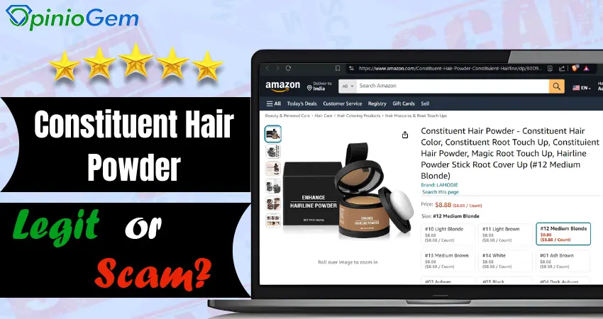 Constituent Hair Powder Review