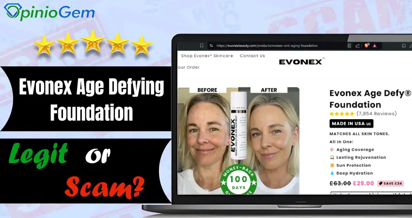 Evonex Age Defying Foundation Review