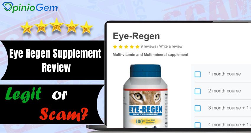 Eye Regen Supplement Review: Is Eye Regen Supplement Legit