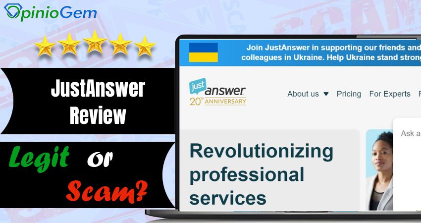 JustAnswer Review: Legit or Scam