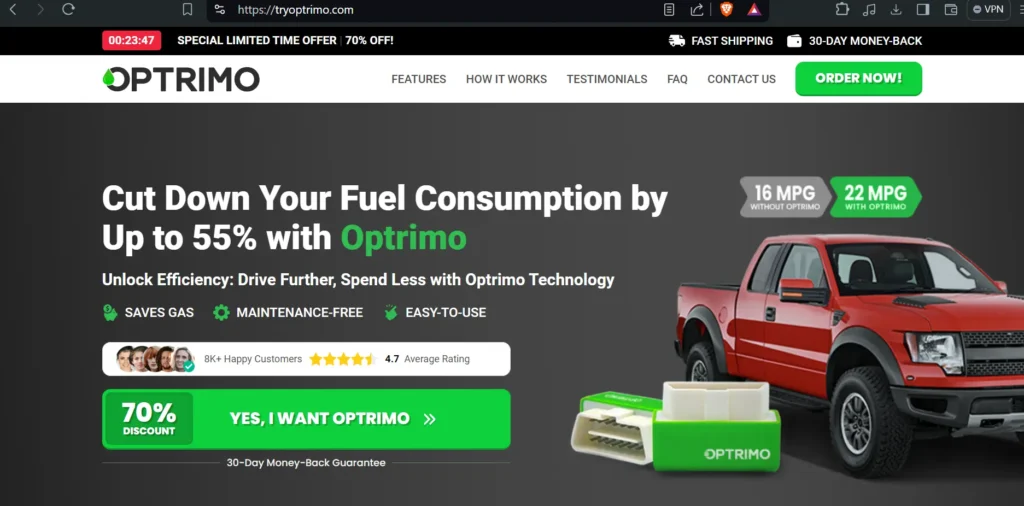 Optrimo Fuel Saver