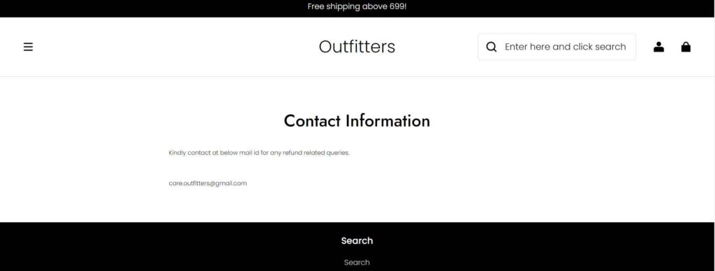 Outfitters99.store Review