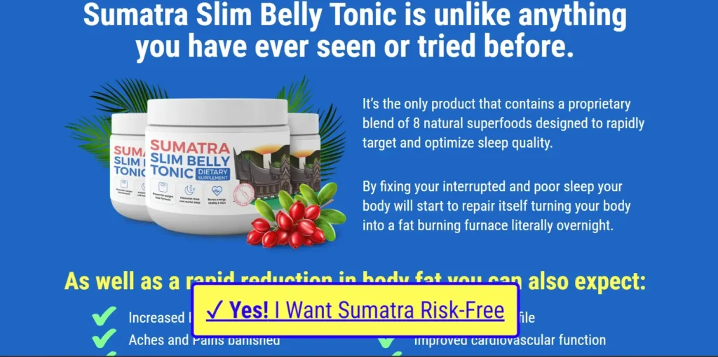 Sumatra Slim Belly Tonic