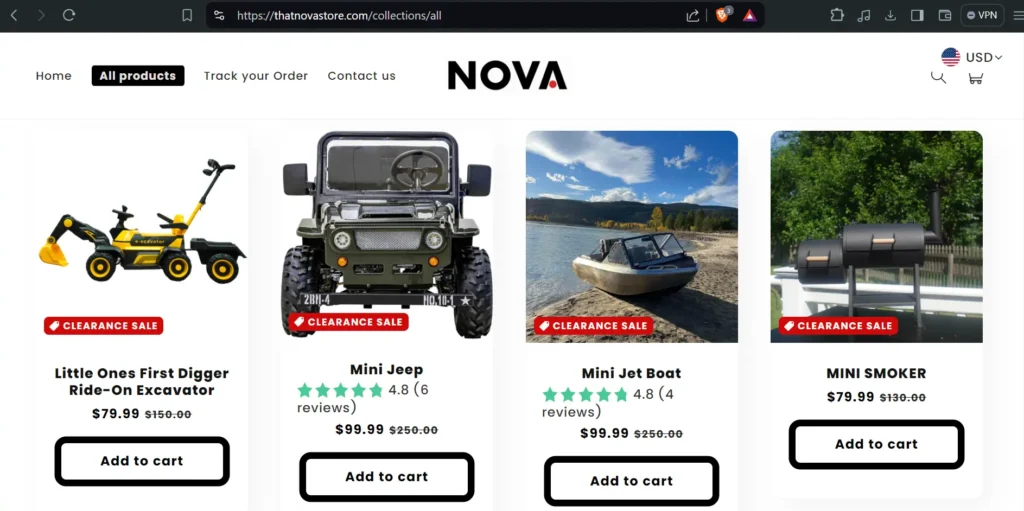 ThatNovaStore.com