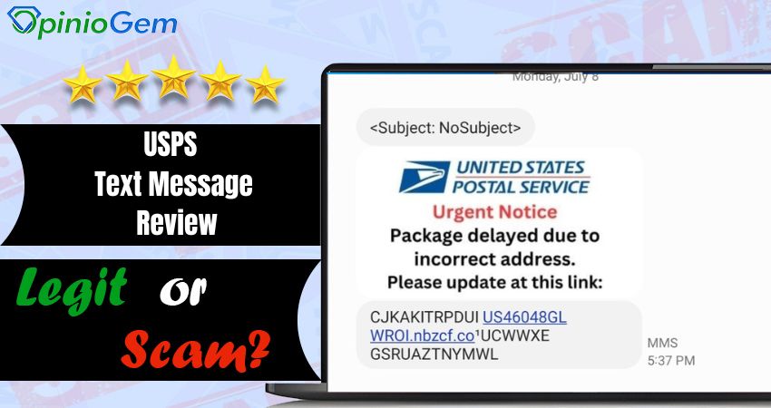USPS Text Message Review: Is USPS Text Message Legit?