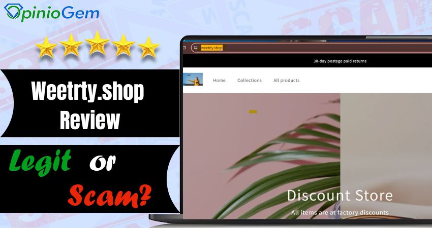 Weetrty.shop Review: Legit or Scam