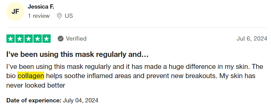 collagen Trustpilot