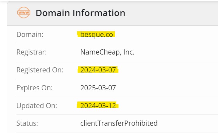 Domain and Registration Concerns