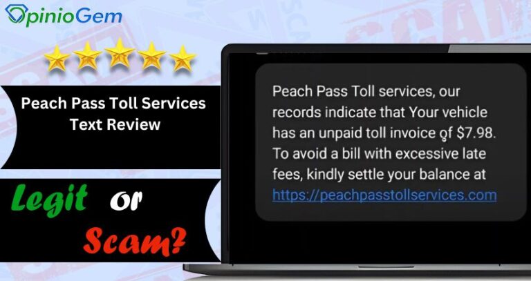 Peach Pass Toll Services Text Review: Honest Opinion!