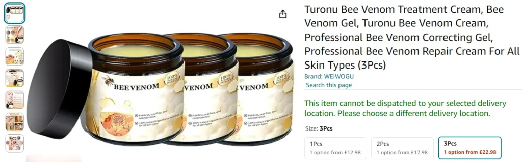 Turonu Bee Venom