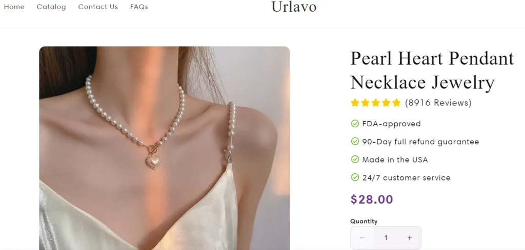 Urlavo jewelry