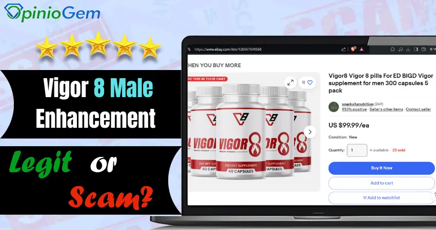 Vigor 8 Male Enhancement Supplement Review