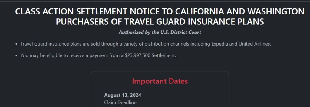 What is Travel Fee Settlement?