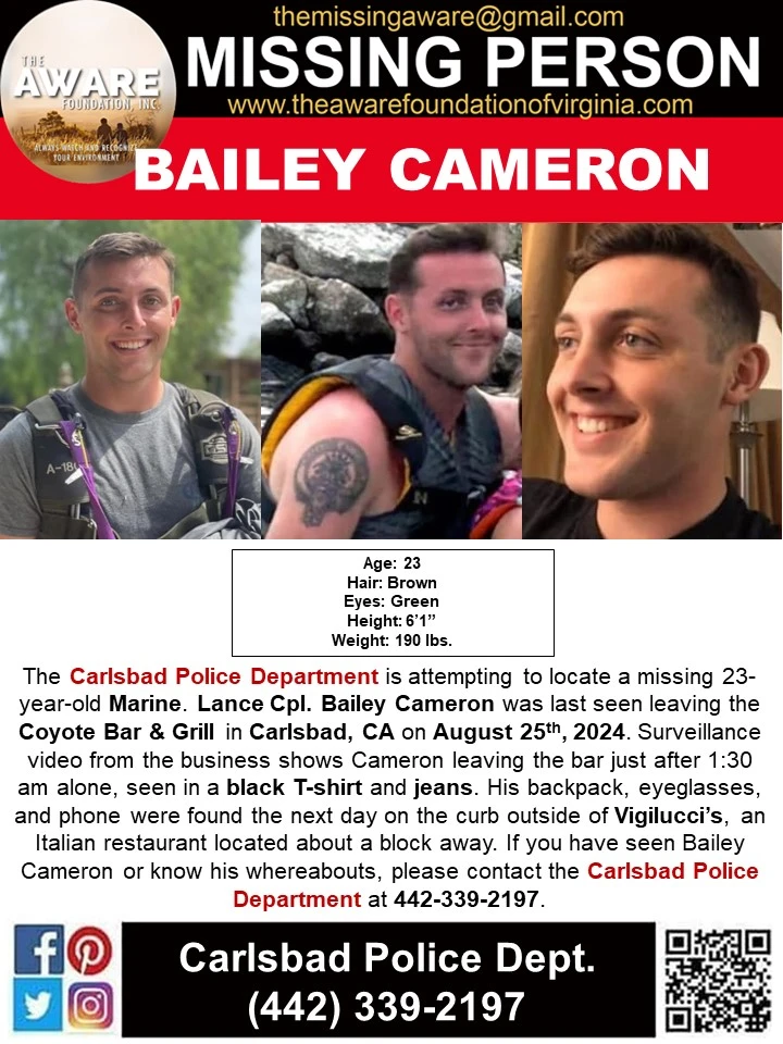 Bailey Cameron Missing