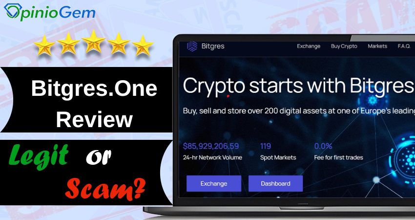 Bitgres.One Review: Is This Crypto Exchange Legit?