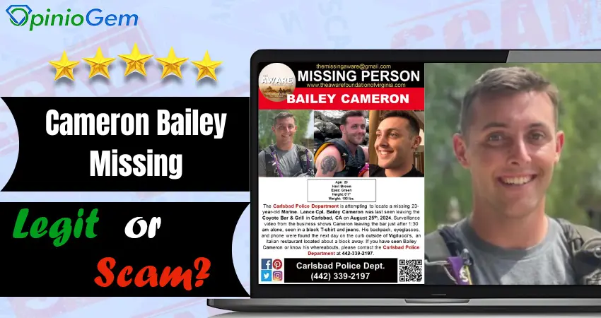 Bailey Cameron Missing