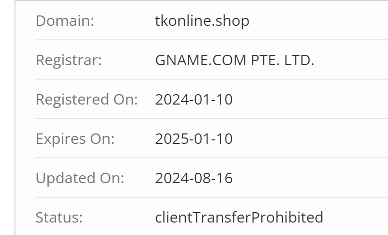 GNAME.COM PTE. LTD