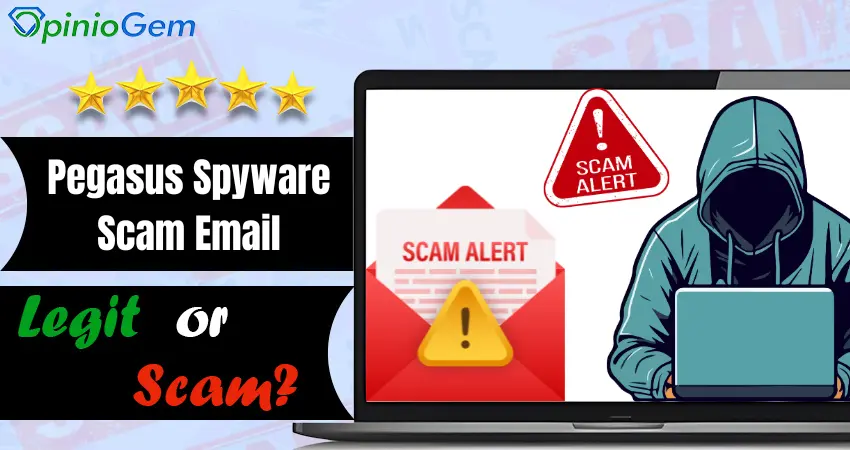 Pegasus Spyware Scam Email