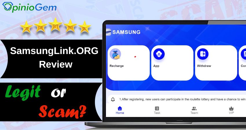 SamsungLink.ORG Review: Is This Platform Legit or a Scam?