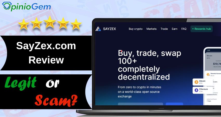 SayZex.com Review: Is This Crypto Platform Legit?