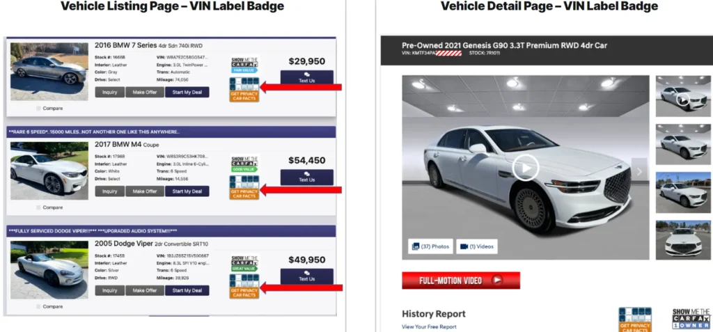 Vehicle Privacy Report