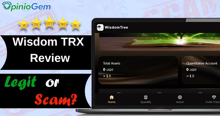 Wisdom TRX Review: Is It Legit Crypto Platform?