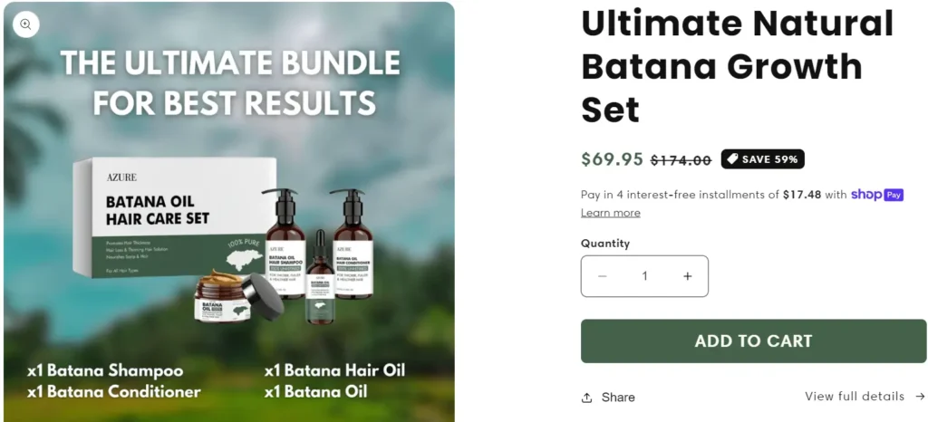 Azure Batana Oil