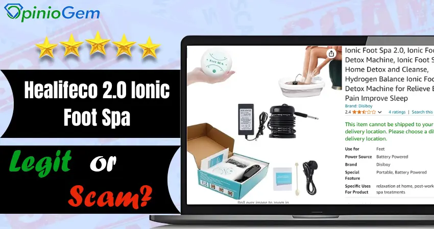 Healifeco 2.0 Ionic Foot Spa Review