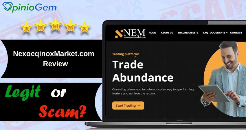 NexoeqinoxMarket.com Review: Is This Site Legit?