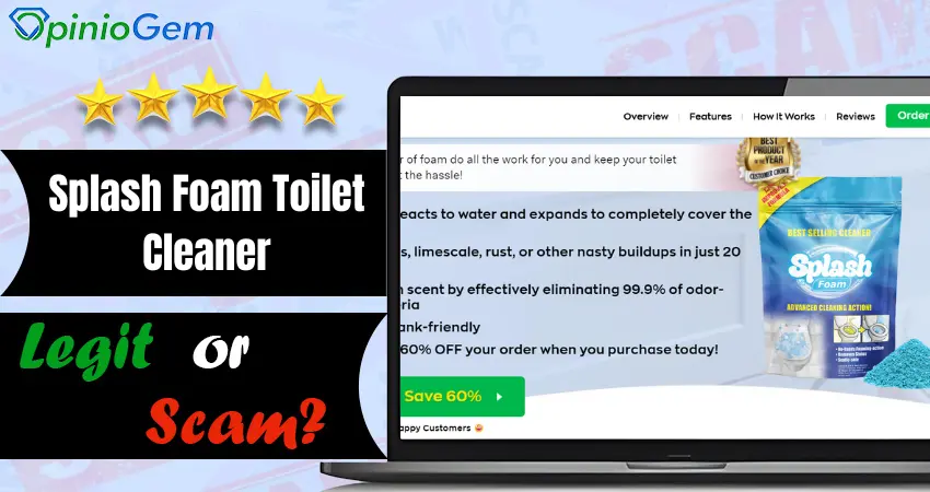 Splash Foam Toilet Cleaner Review