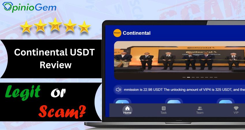 Continental USDT Review: Is This Investment Platform Legit?