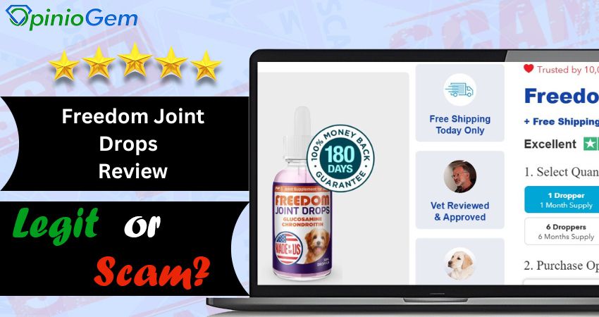 Freedom Joint Drops Review: Is This Dog Supplement Really Worth It?