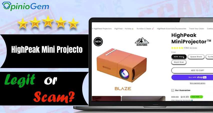 HighPeak Mini Projector Review