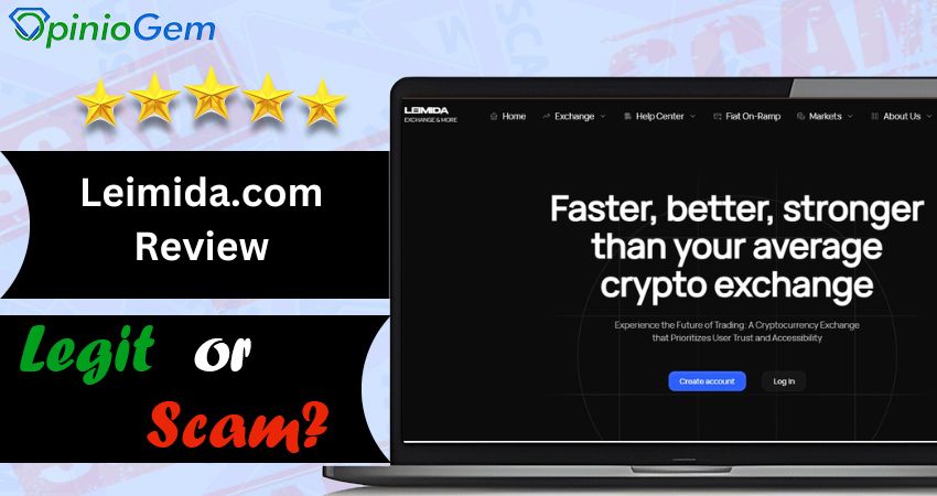 Leimida.com Review: Is It a Legit Cryptocurrency Exchange?