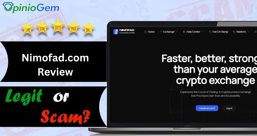 Nimofad.com Review: Is This Cryptocurrency Exchange Legit?