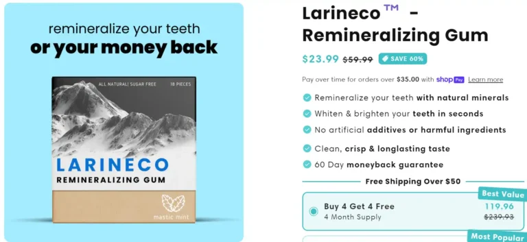 Larineco Remineralizing Gum Review