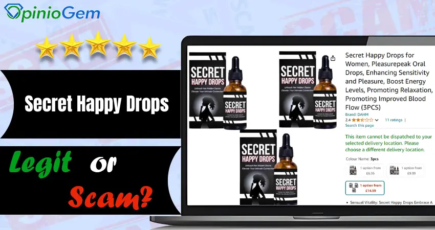 Secret Happy Drops For Women Review: The Truth Behind The Claims 