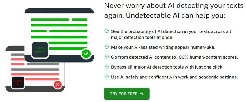 Undetectable AI