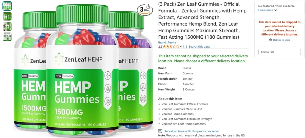 ZenLeaf CBD Gummies