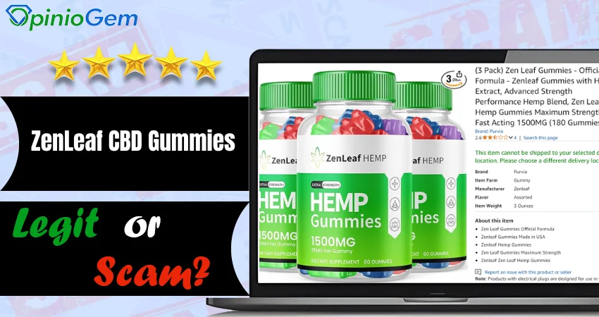 ZenLeaf CBD Gummies Review