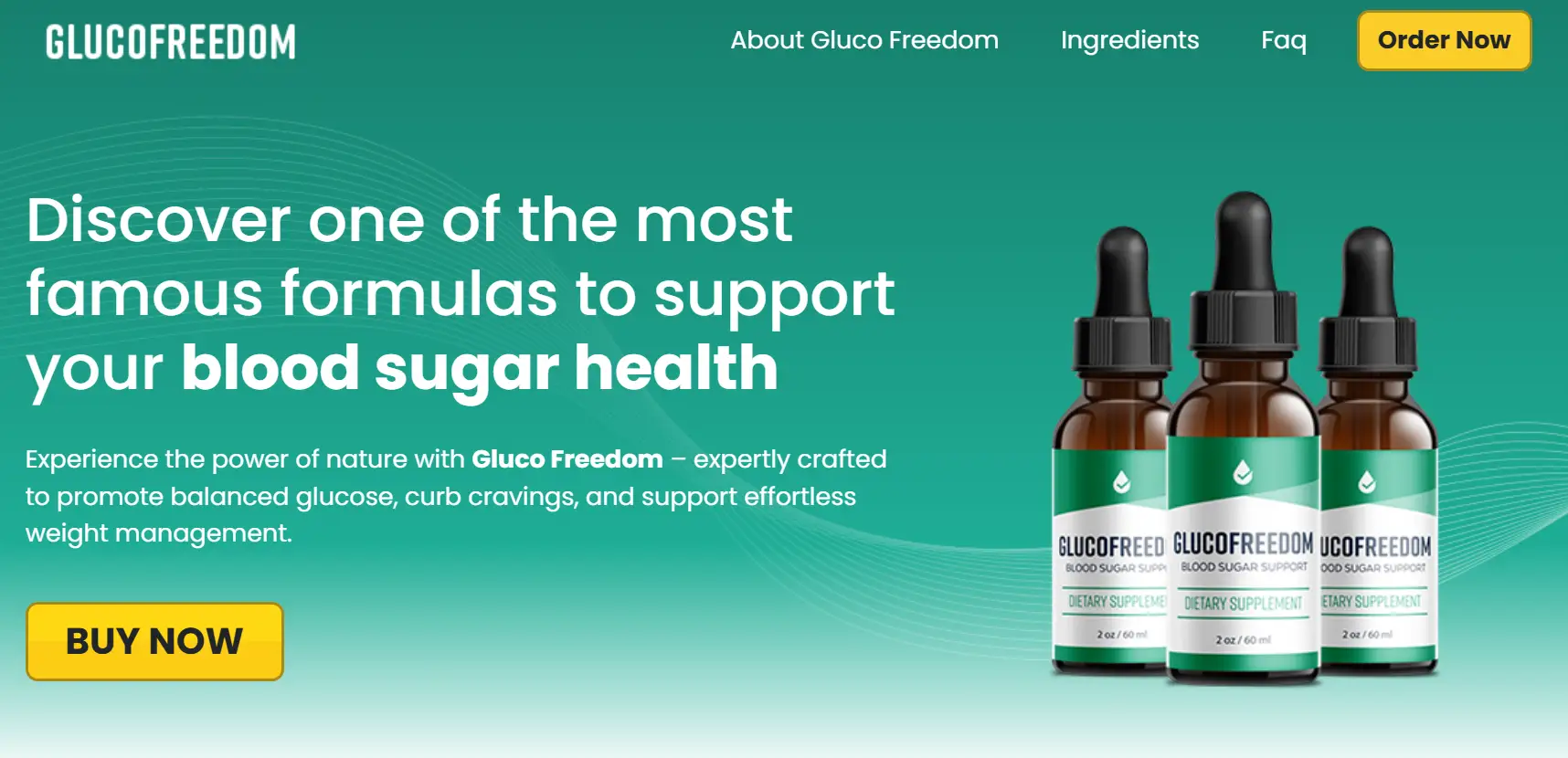 Glucofreedom Drops Review