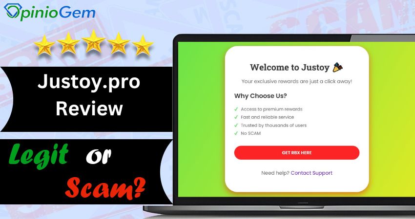 Justoy.pro Review: Can You Trust Justoy.pro for Free Robux?