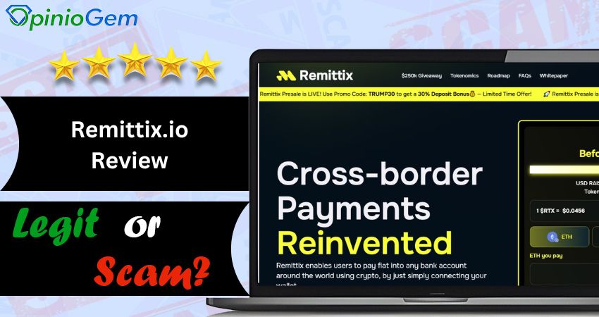 Remittix.io Review: Is This Crypto Payment Platform Legit?